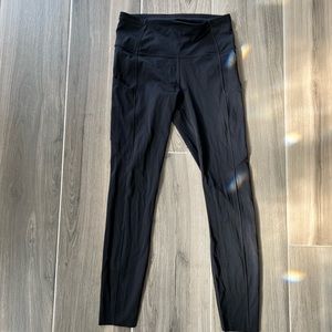 Lululemon Fast and free, nulux.  Size 6, never worn.  Pockets on the sides.